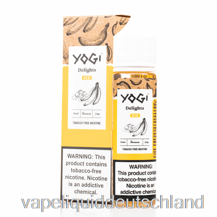 Bananeneis – Yogi-Köstlichkeiten – 60 Ml, 6 Mg Vape-Flüssigkeit